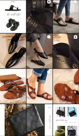 Kolhart Instagram grid after