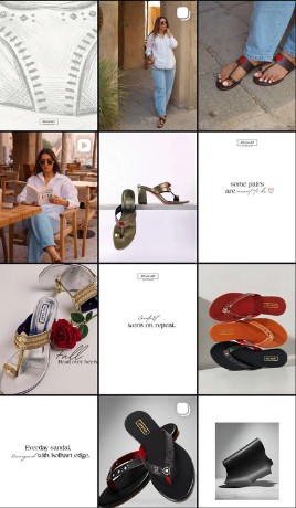 Kolhart Instagram grid before
