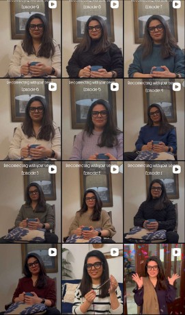 Within Me Instagram grid before